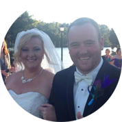 Zane & Kristin Hall Just married couple Zane & Kristin Hall at Plantation in Crystal River
