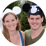 Adam & Elizabeth Mulleavey young married couple at Glen Lakes in Weeki Wachee